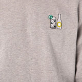 Gin Tonic | Bestickter Bio-Baumwoll Frauen Pullover