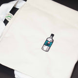 Luft | Bestickte Bio Baumwoll Tasche