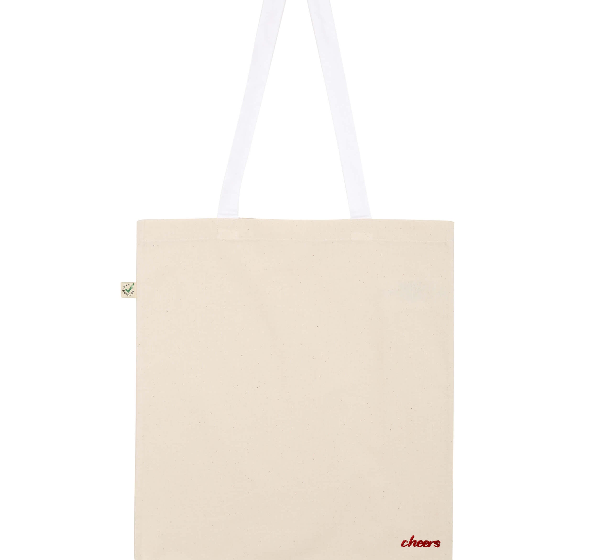 Cheers Collection | Bestickte Bio Baumwoll Tasche