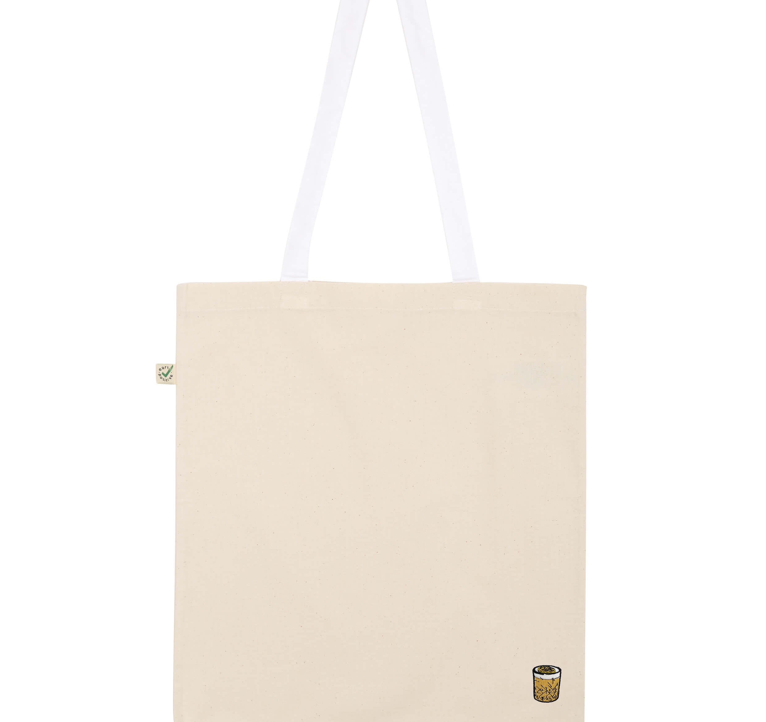 Whisky Sour | Bestickte Bio Baumwoll Tasche