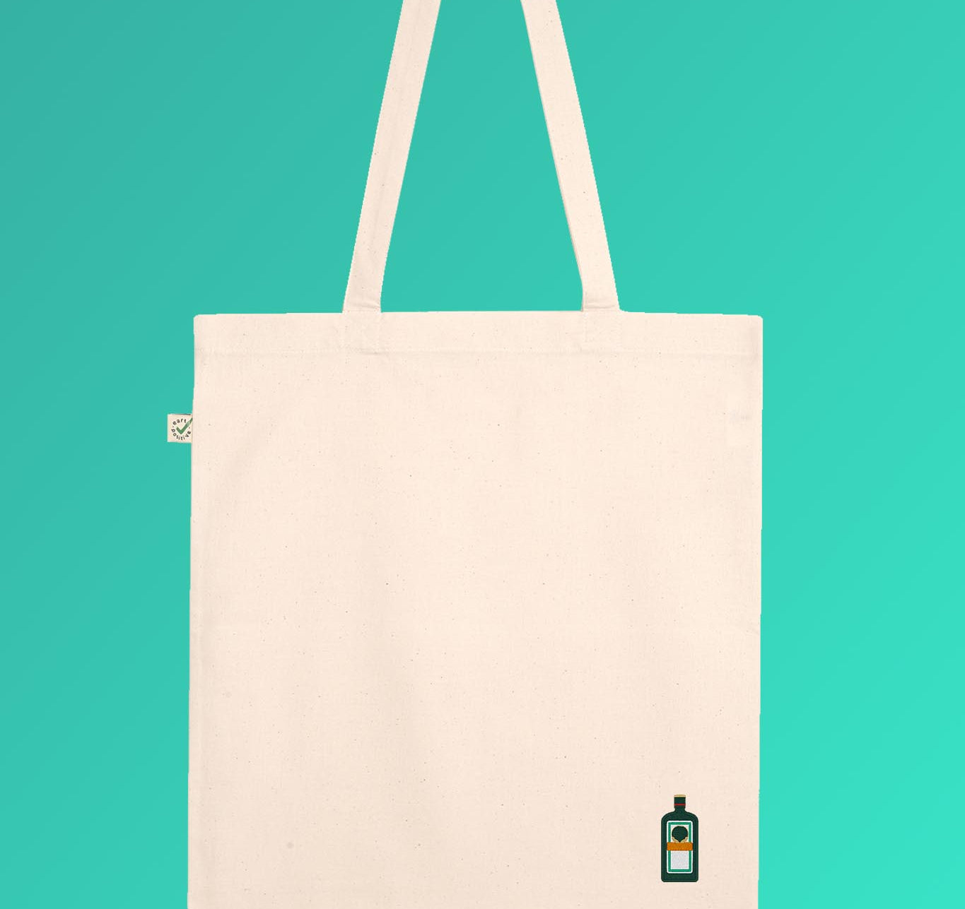 Jägermeister | Bestickte Bio Baumwoll Tasche