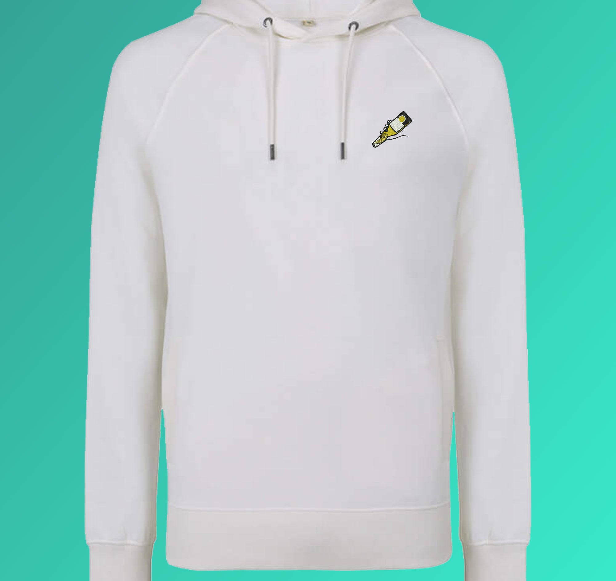 Tornado | Bestickter Bio-Baumwoll Männer Hoodie